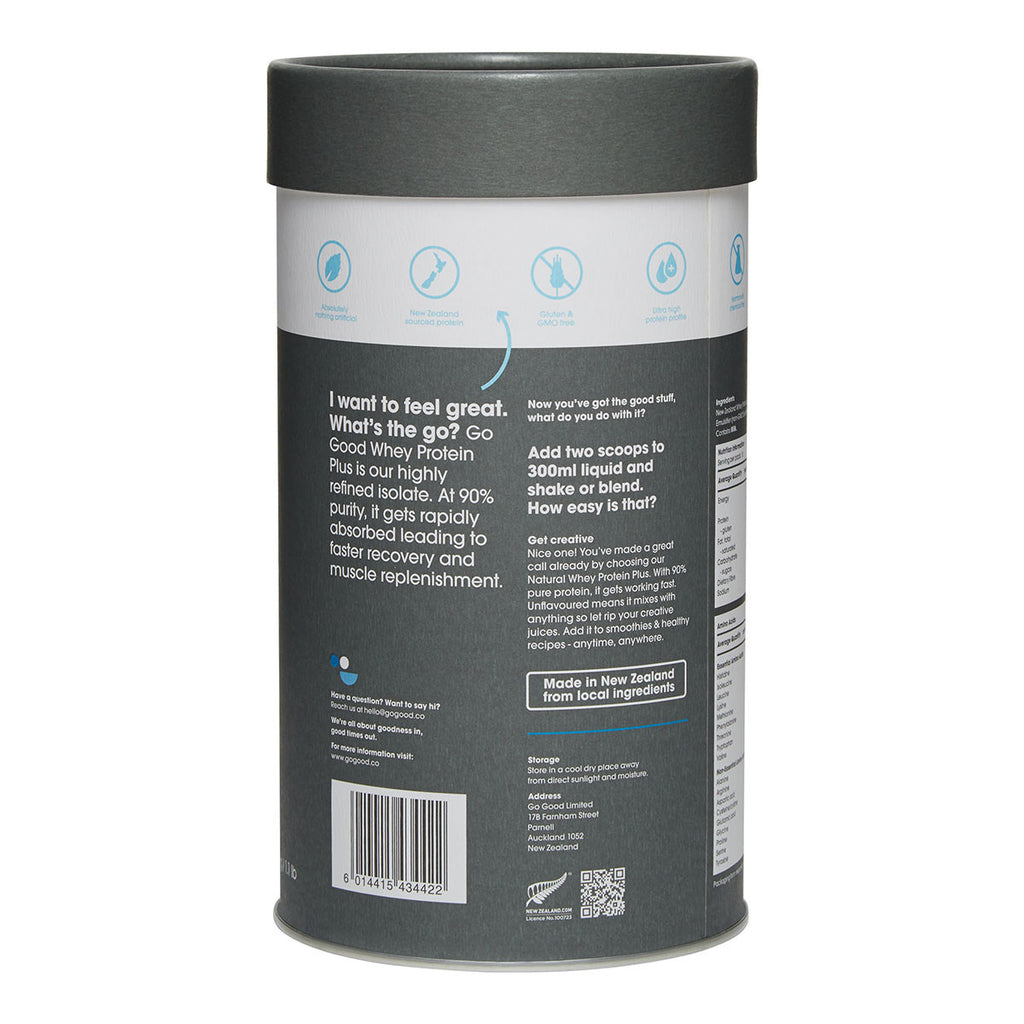 Go Good New Zealand Whey Protein Isolate Unflavoured _2
