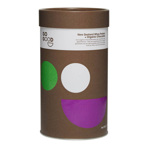 New Zealand Whey Protein + Organic Chocolate