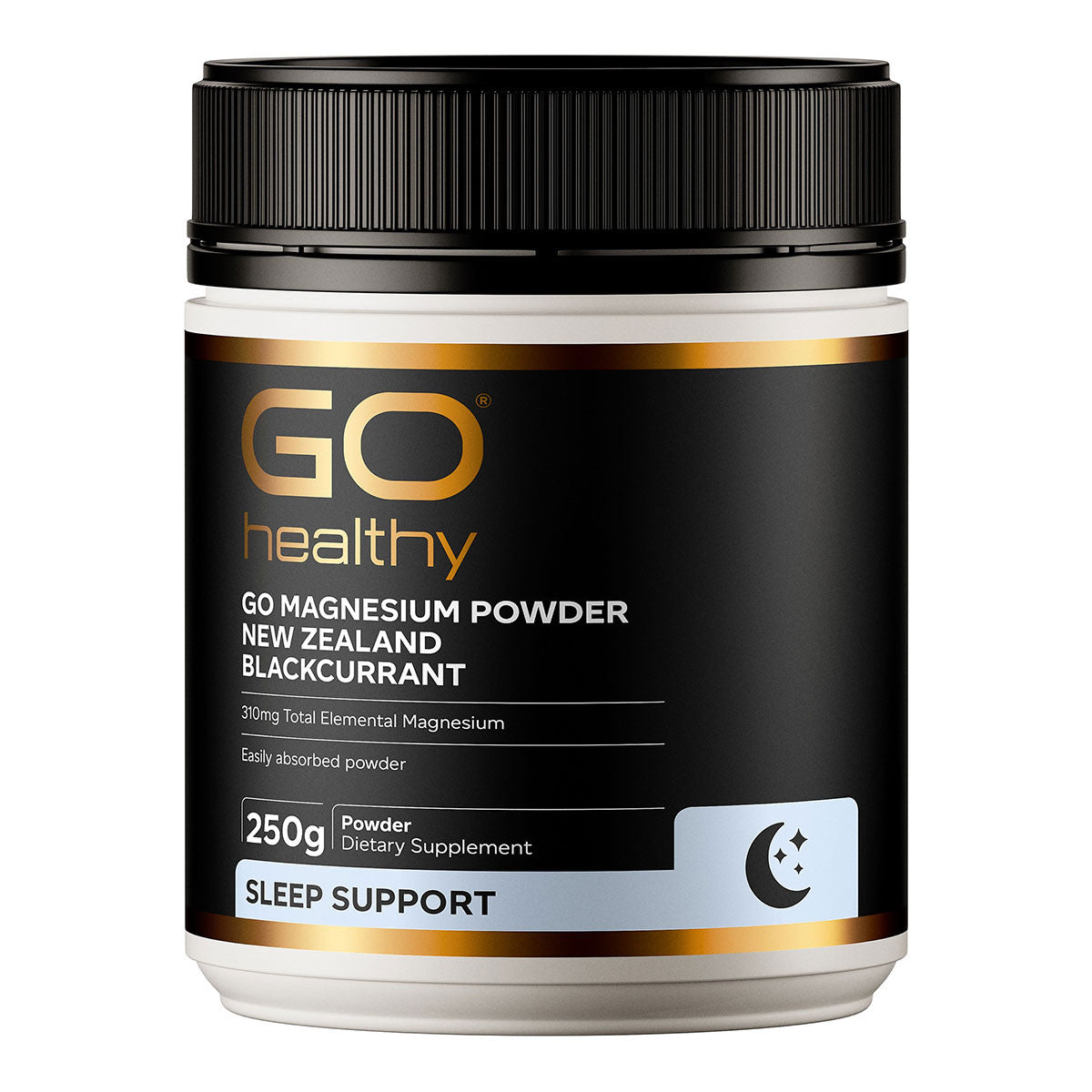 GO Healthy GO Magnesium Powder - NZ Blackcurrant _1