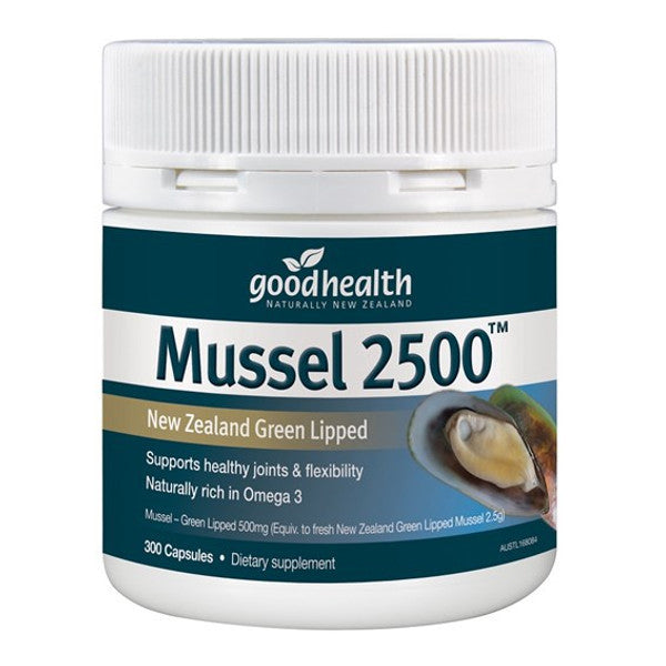Good Health Mussel 2500 - New Zealand Green Lipped_1