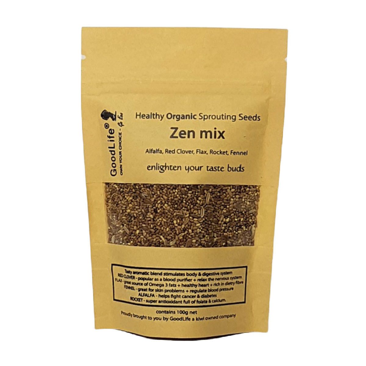 Goodlife Organic Zen Mix Sprouting Seeds_1