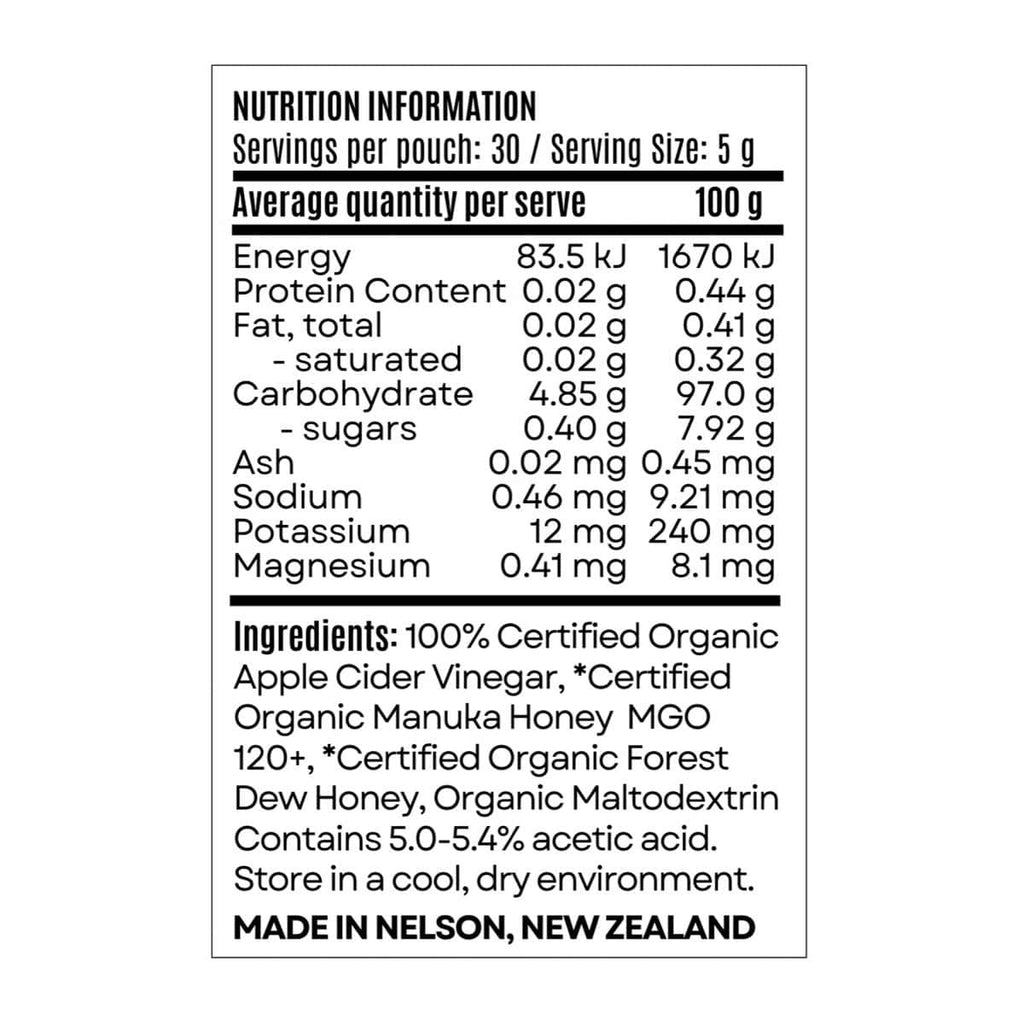 Goulter's Vinegar Products 100% Organic Apple Cider Vinegar Powder _2