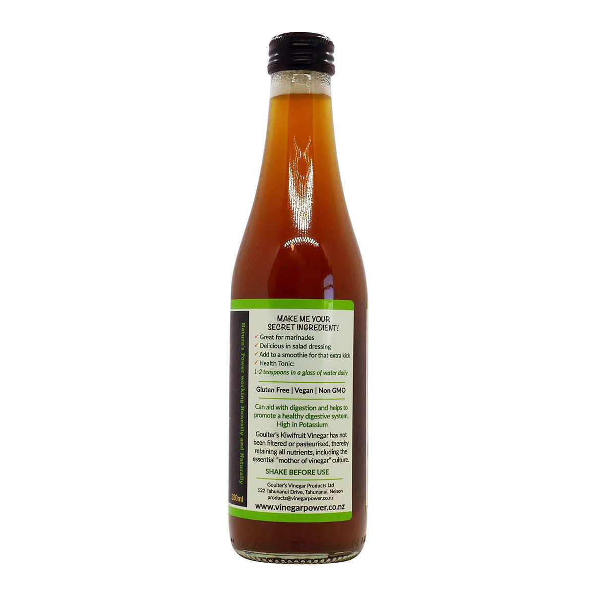 Goulter's Vinegar Products Organic Raw Kiwifruit Vinegar _2