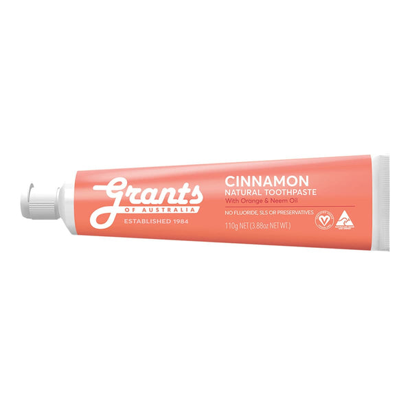 Cinnamon Natural Toothpaste - Fluoride Free