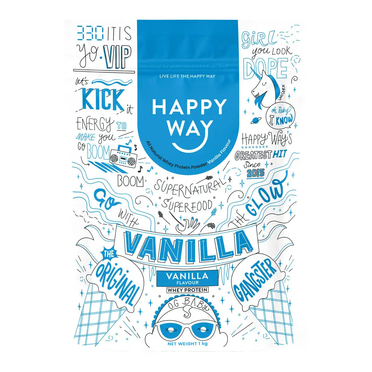 Whey Protein Powder Vanilla