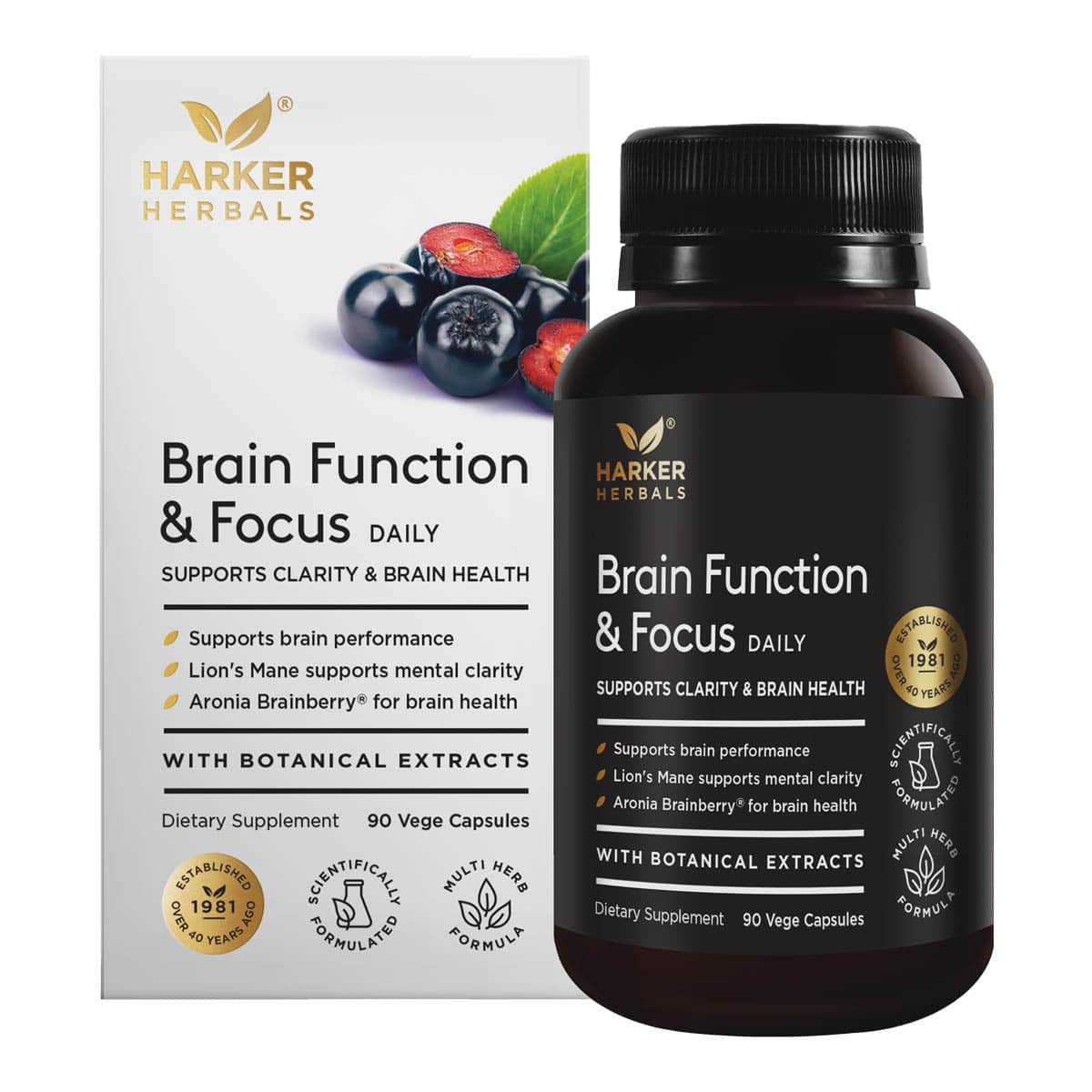 Harker Herbals Brain Function & Focus _2