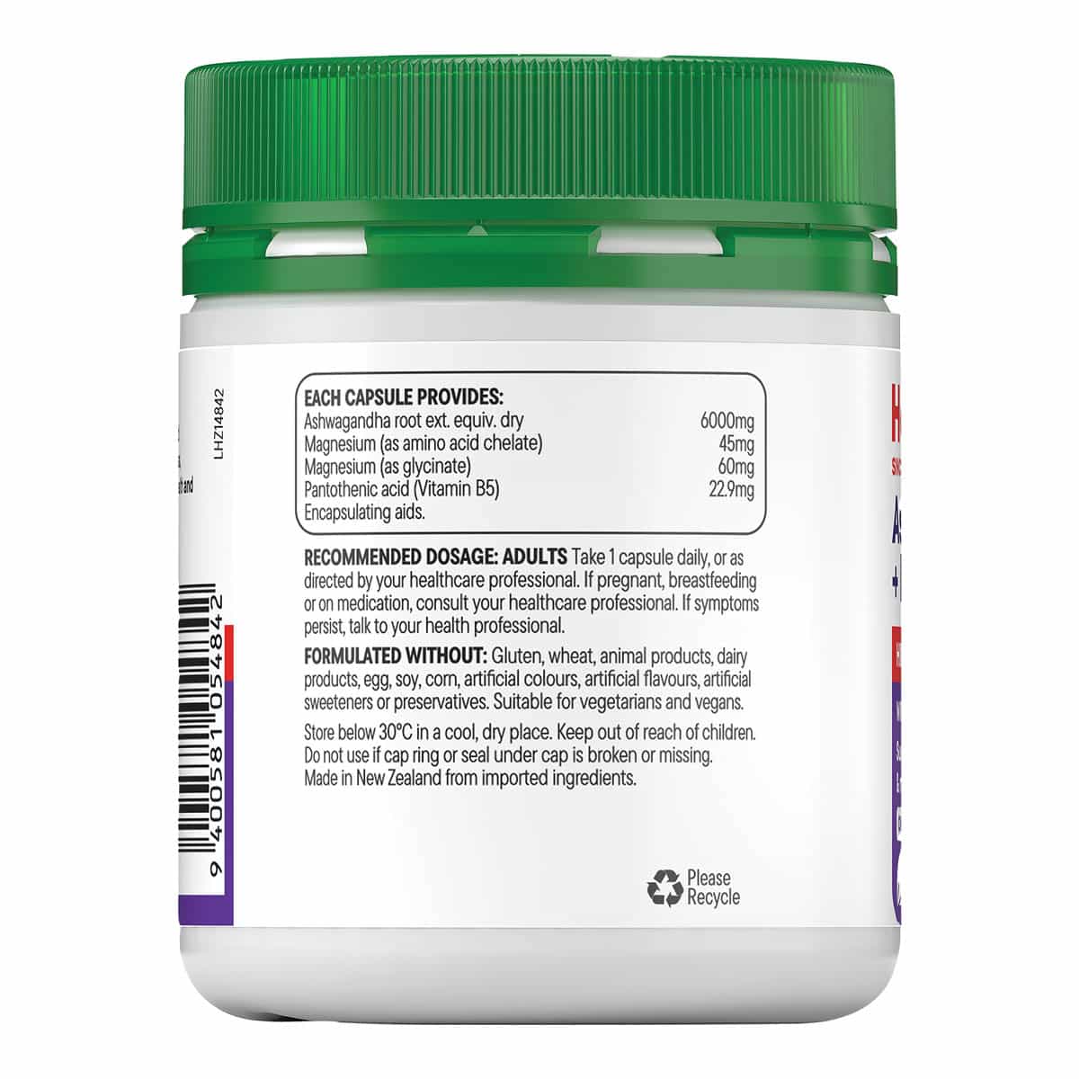 Ashwagandha + Magnesium High Strength