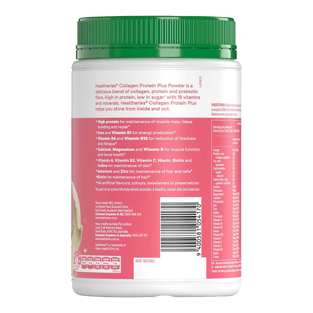 Healtheries Collagen Protein Plus - Vanilla _2