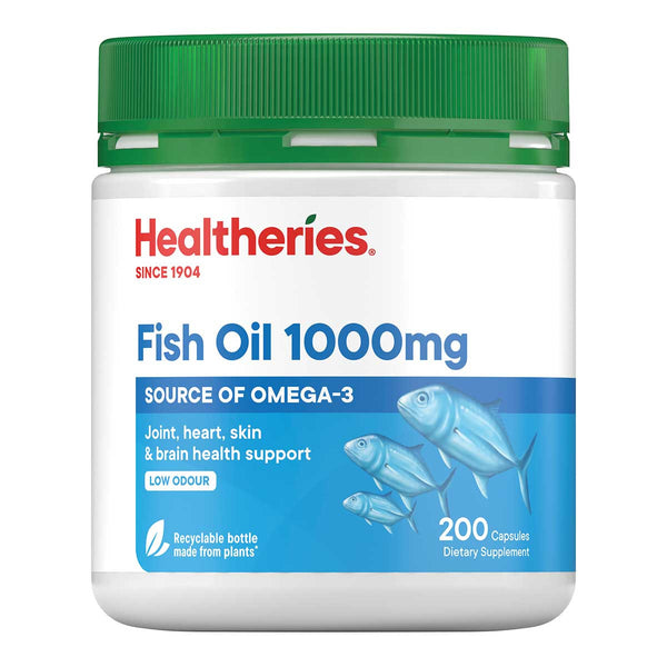 Fish Oil 1000mg - Low Odour