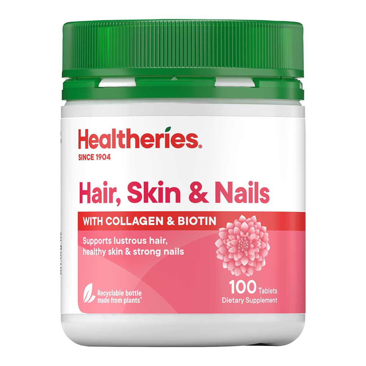 Healtheries Hair, Skin & Nails with Collagen & Biotin _1