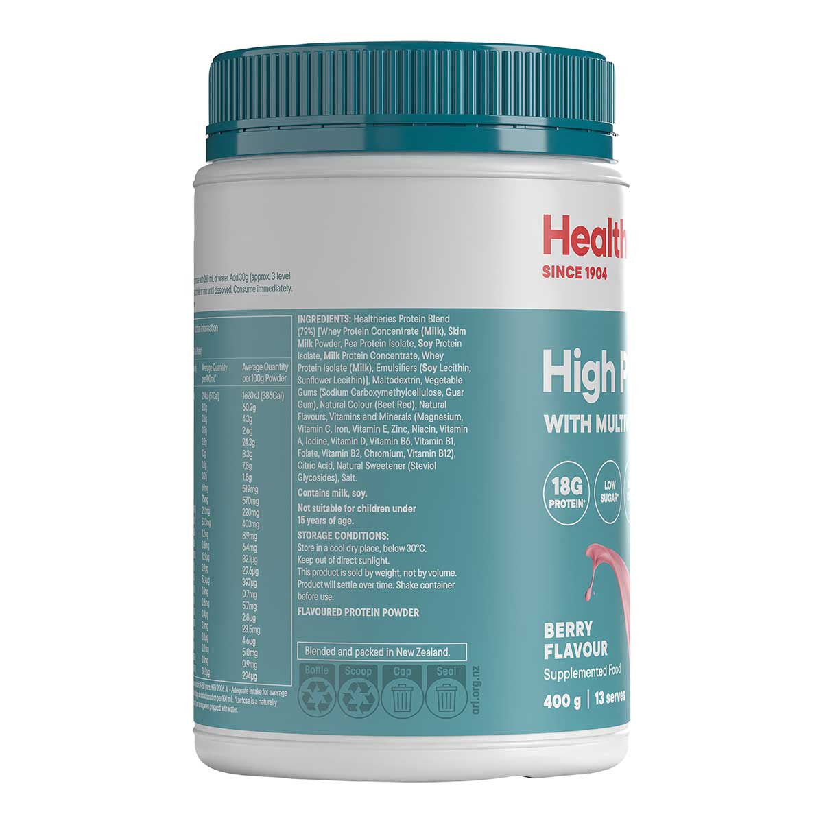 Healtheries High Protein Plus - Berry _2