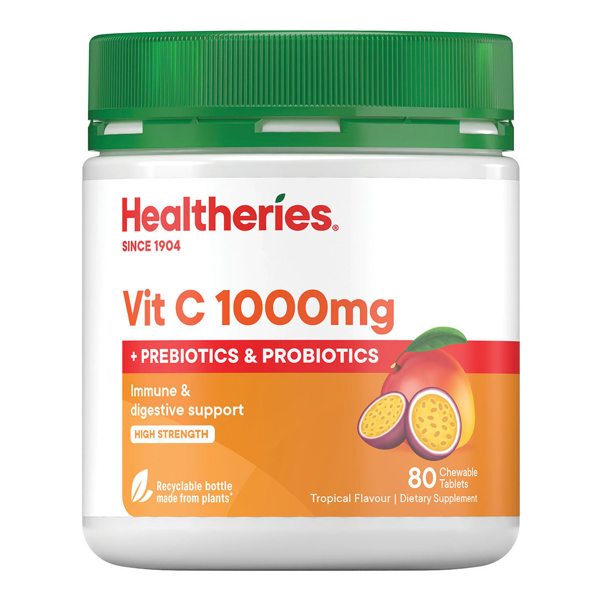 Healtheries Vit C 1000mg + Prebiotics & Probiotics _2