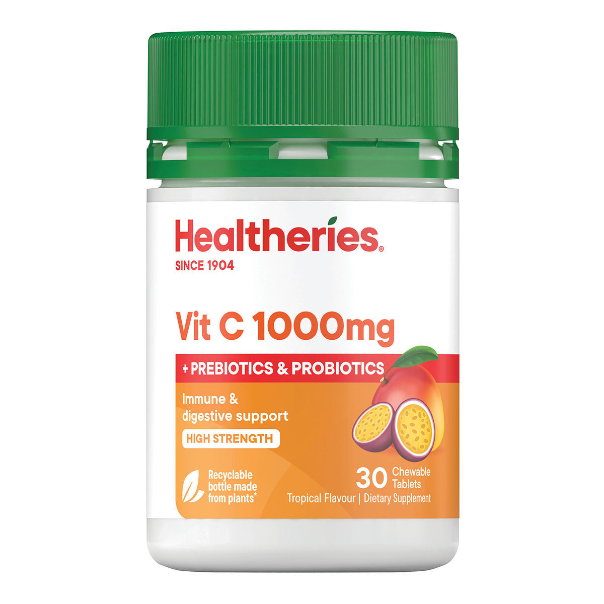 Healtheries Vit C 1000mg + Prebiotics & Probiotics _1