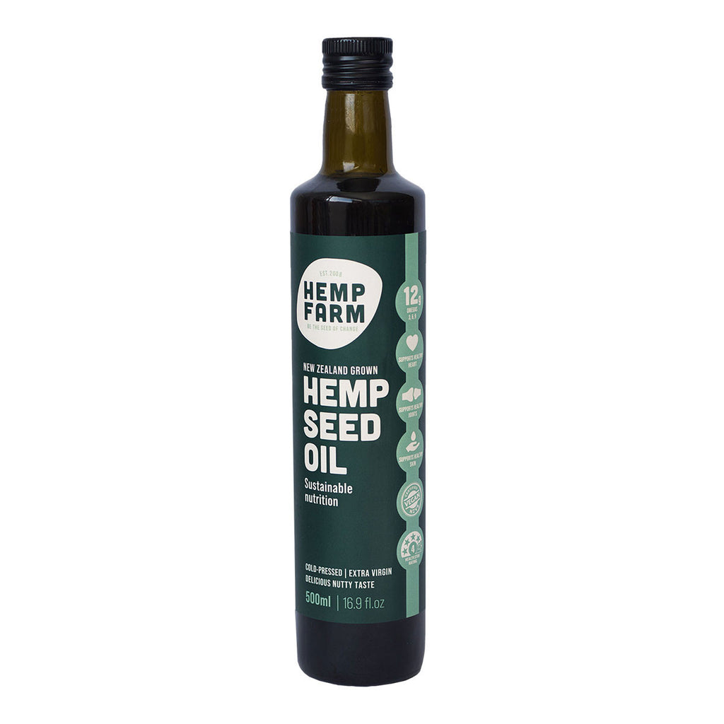 Hemp Farm NZ Grown Hemp Seed Oil _1