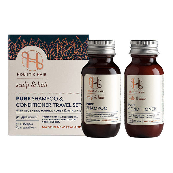 Holistic Hair Pure Shampoo and Conditioner Travel Set_1