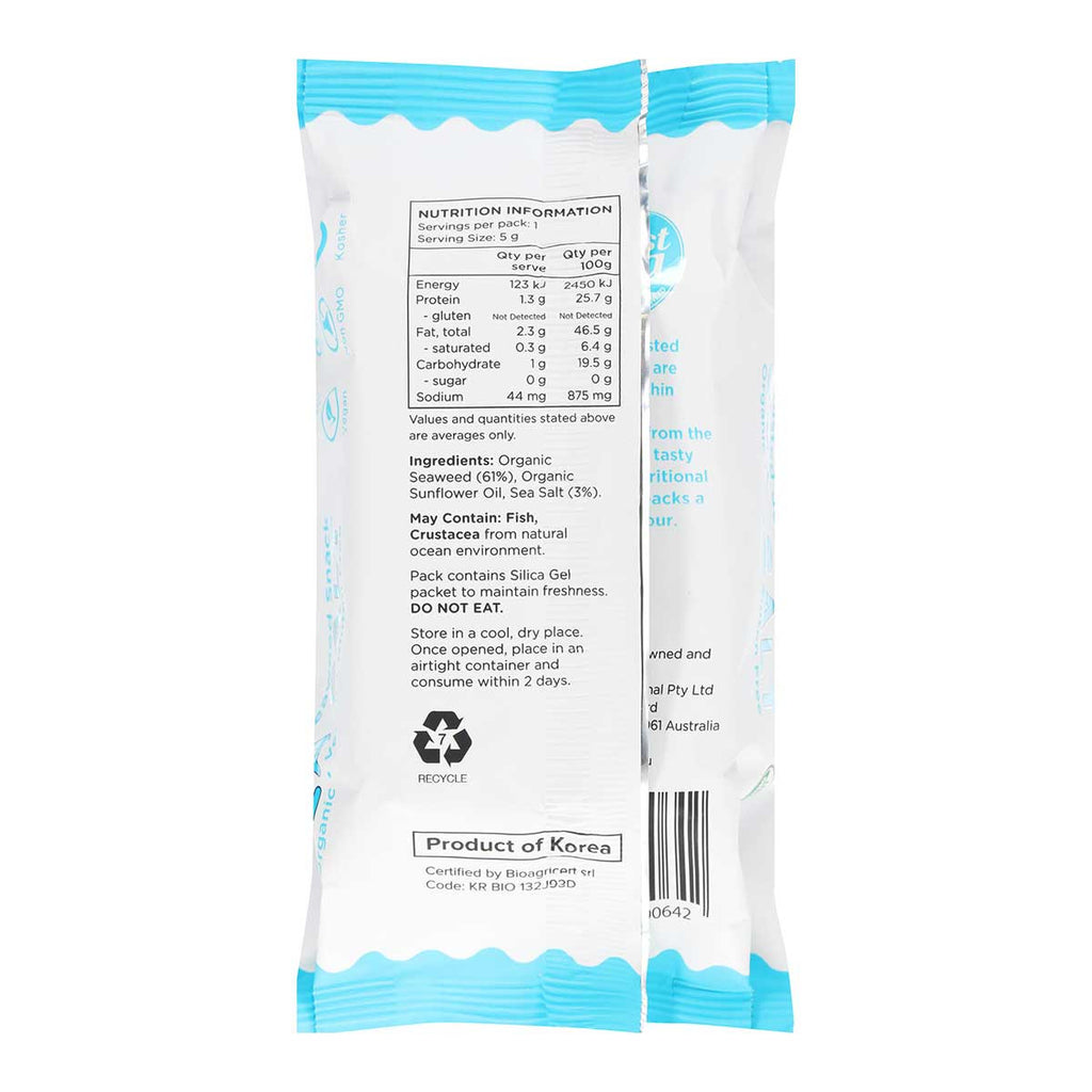 honest sea Roasted Seaweed Snack - Sea Salt _2