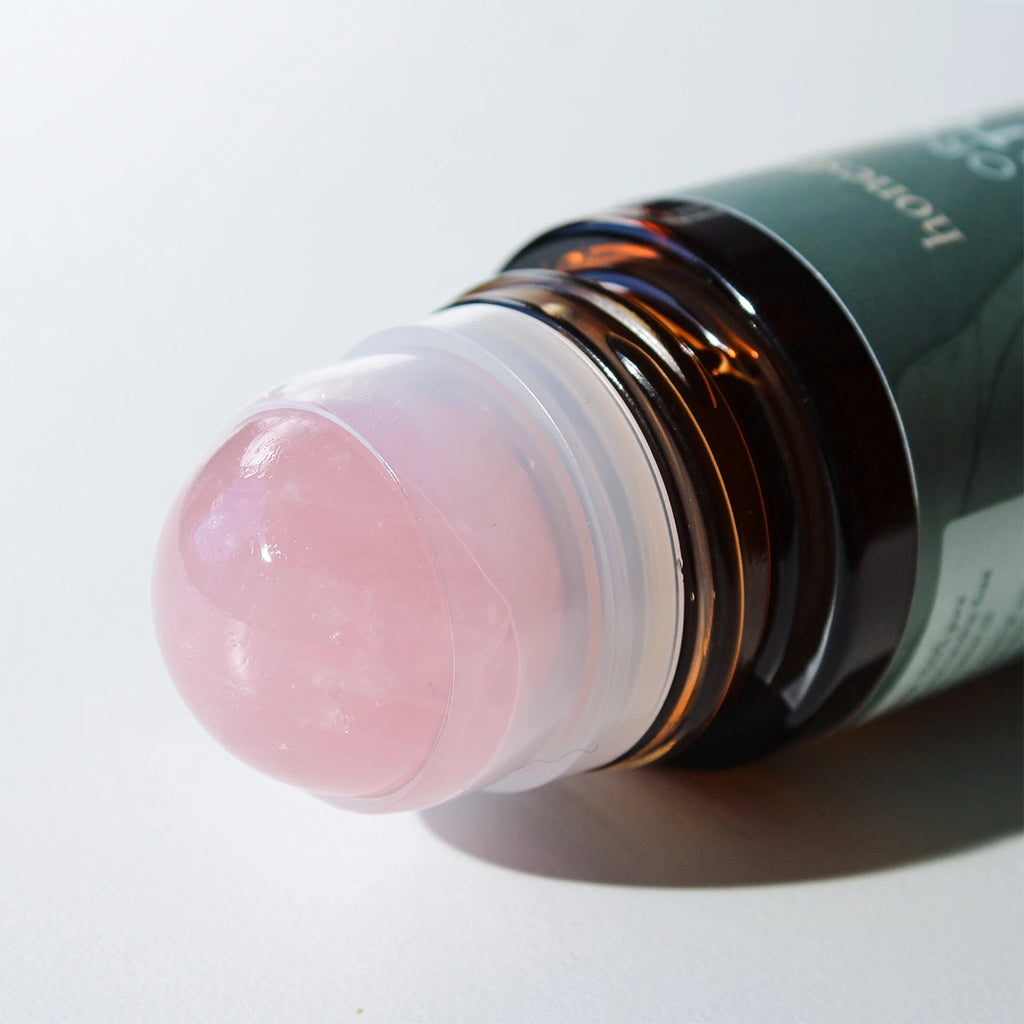 Organic Castor Oil Rose Quartz Roller