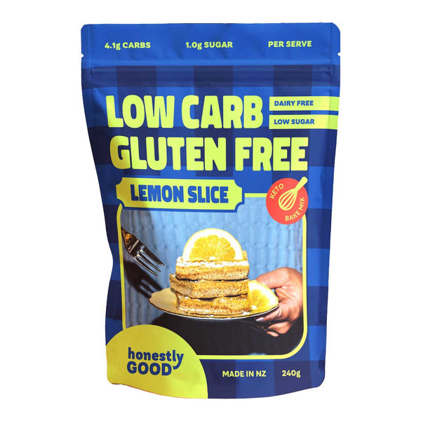 Low Carb Gluten Free Lemon Slice