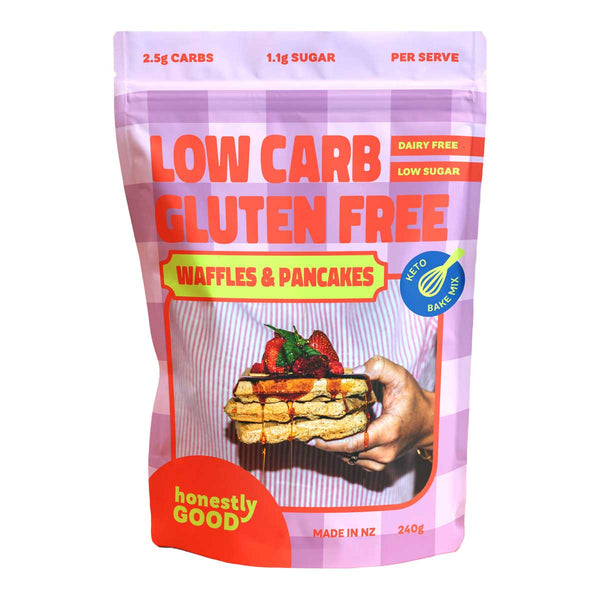 Low Carb Gluten Free Waffles & Pancakes