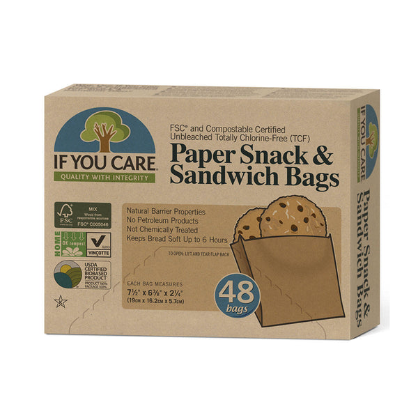 Paper Snack & Sandwich Bags