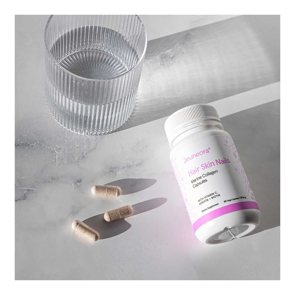 Jeuneora Hair Skin Nails Marine Collagen Capsules _2