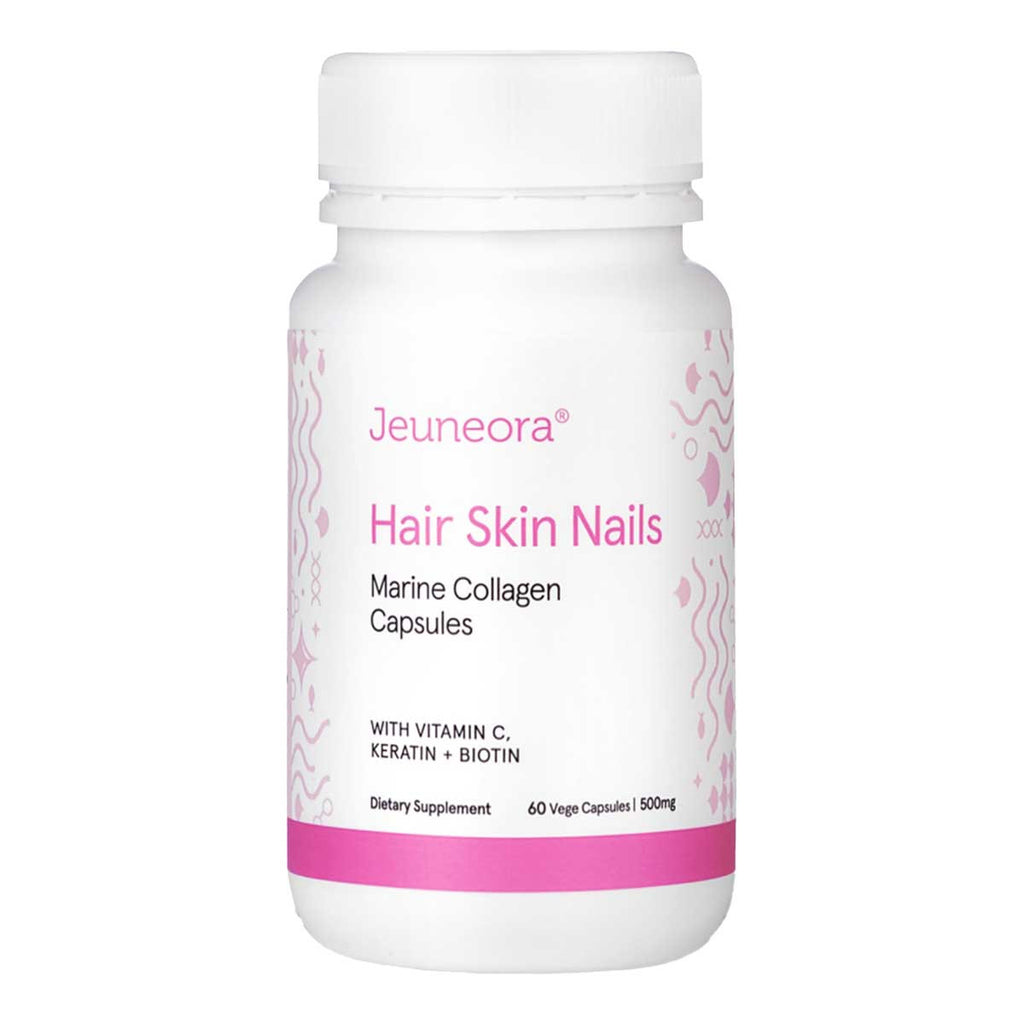 Jeuneora Hair Skin Nails Marine Collagen Capsules _1