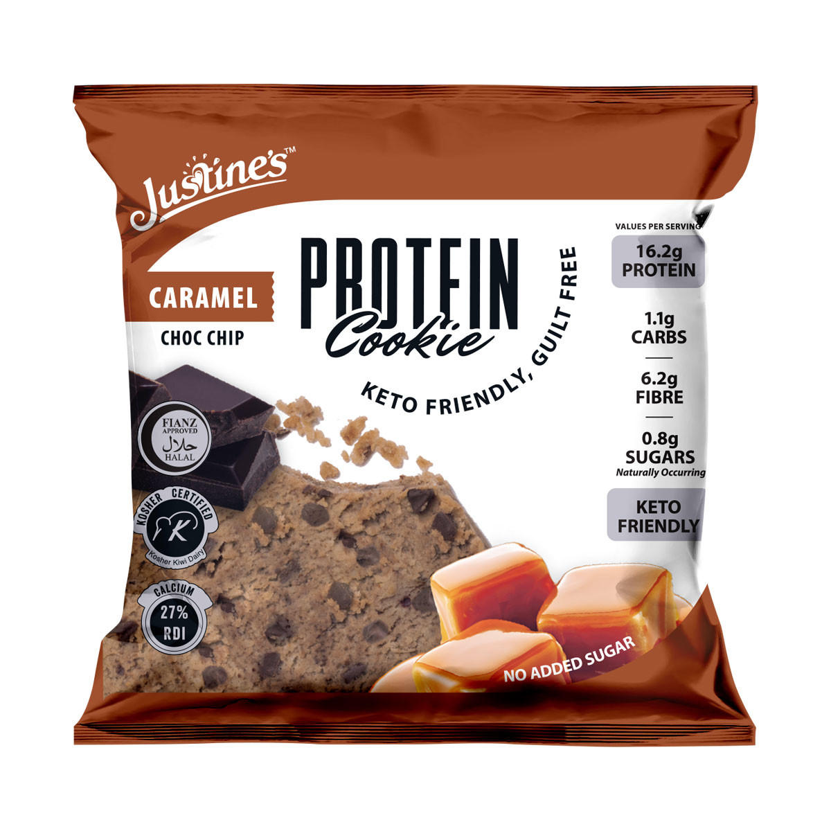 Justines Caramel Choc Chip Protein Cookie_1