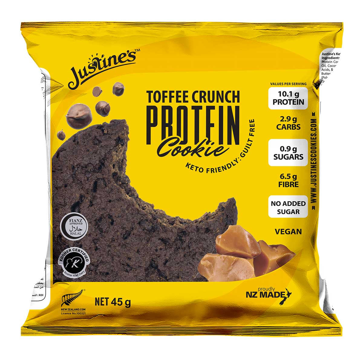 Justine's Toffee Crunch Protein Cookie _1