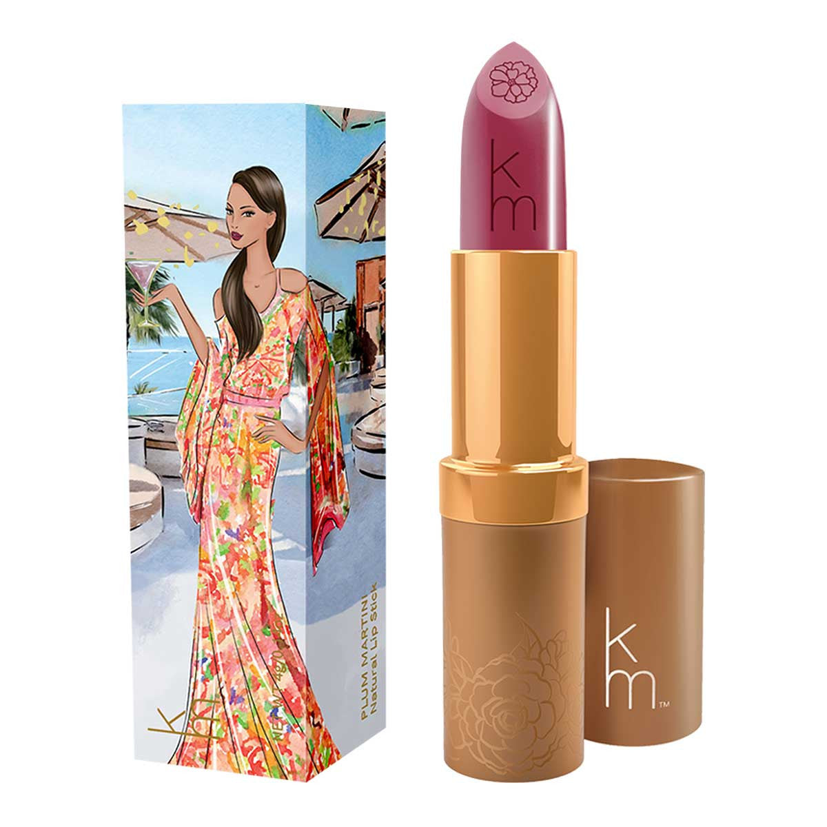 Karen Murrell Lip Tint Plum Martini _1