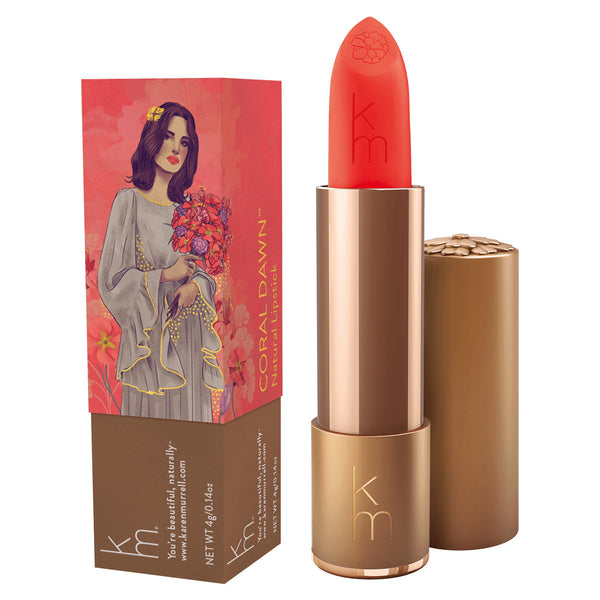 Natural Lipstick - 08 Coral Dawn
