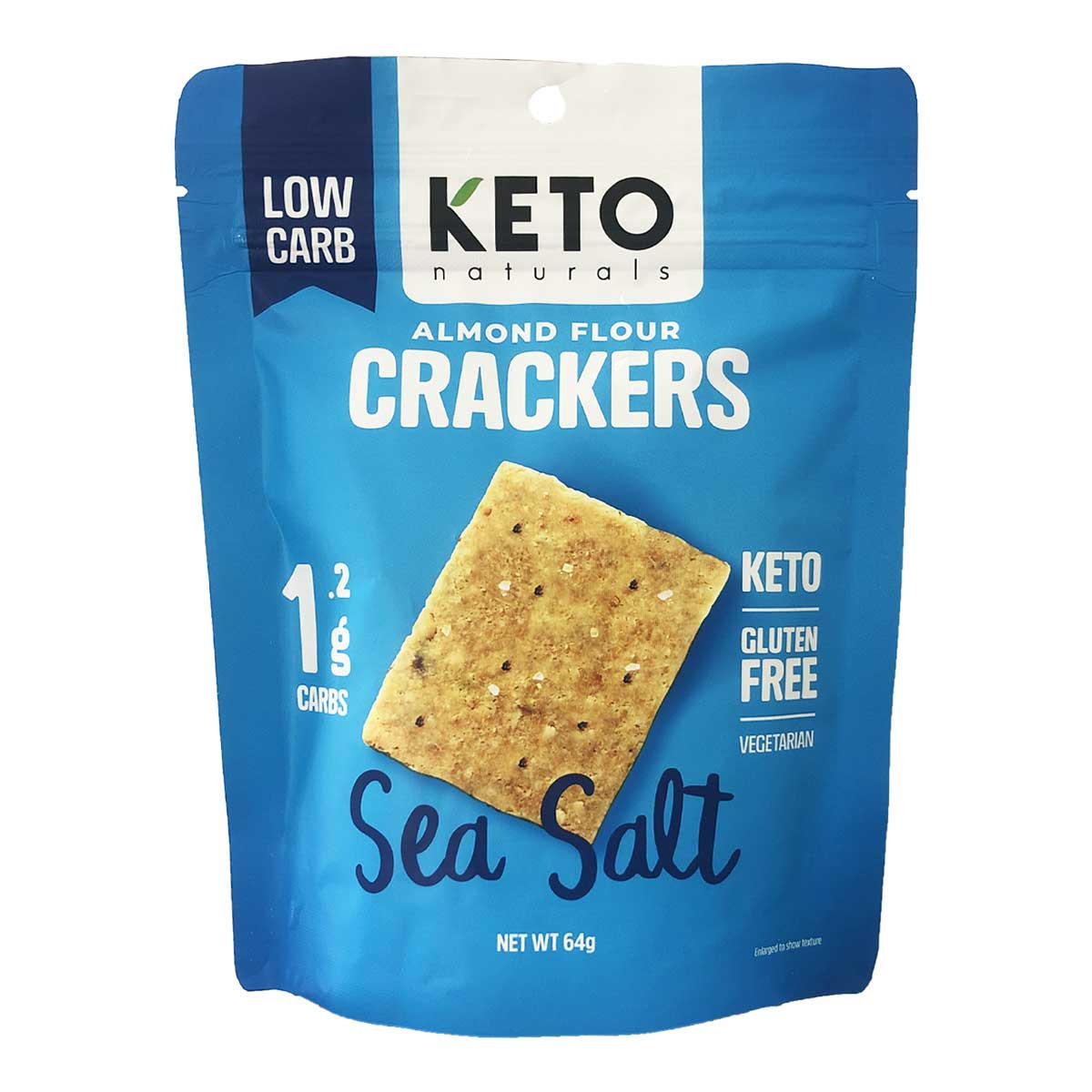 KETO Naturals Almond Flour Crackers Sea Salt_1