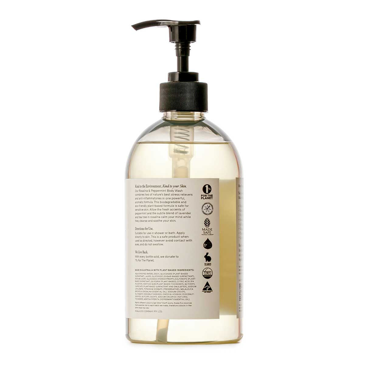 Koala Eco Natural Body Wash Rosalina & Peppermint _2