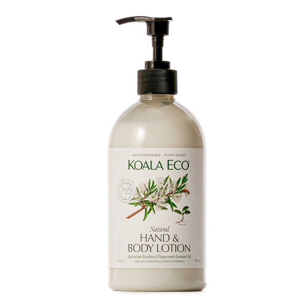 Natural Hand & Body Lotion - Rosalina & Peppermint