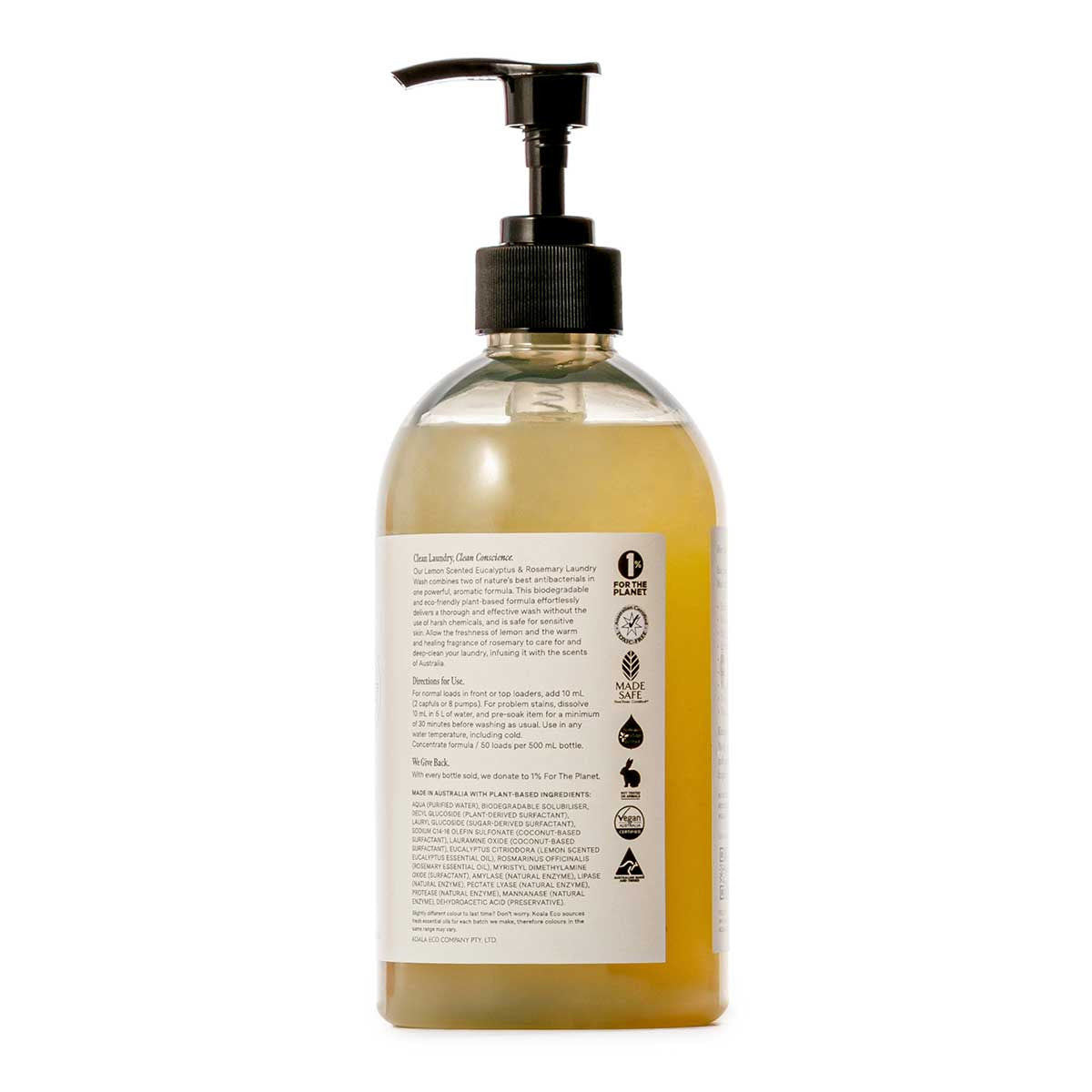 Koala Eco Natural Laundry Wash Lemon Scented Eucalyptus & Rosemary _2