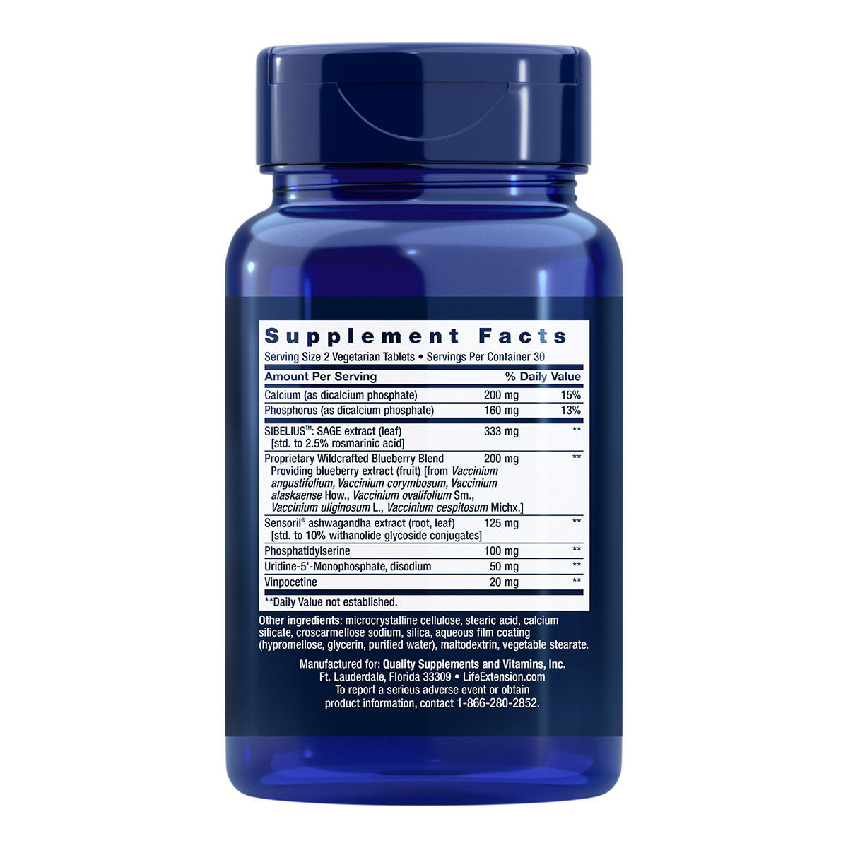 Life Extension Cognitex Elite_1