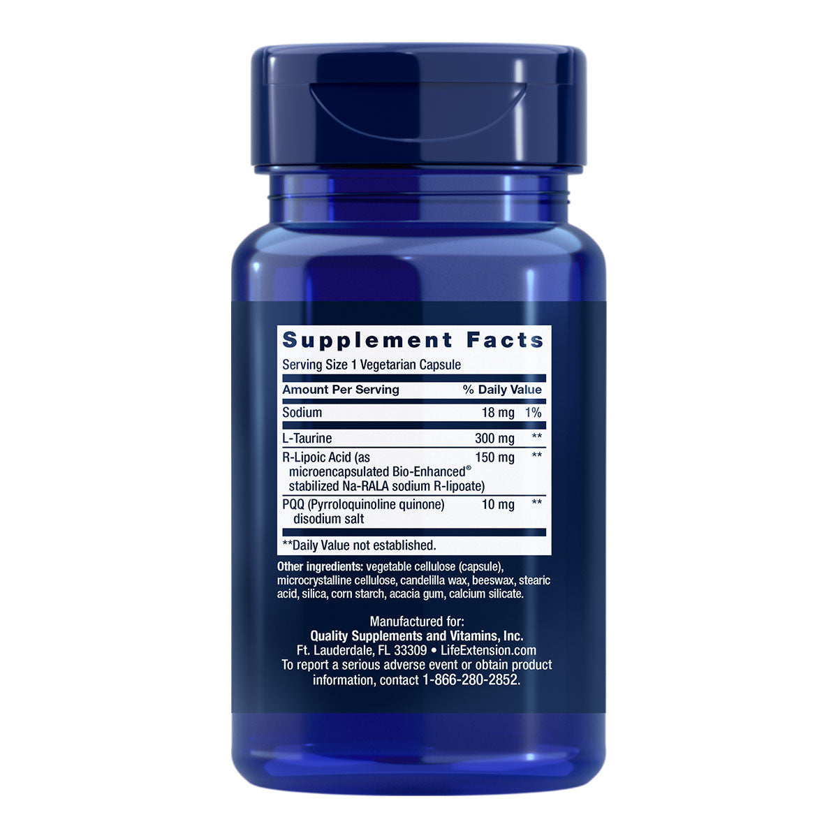 Life Extension Mitochondrial Basics with BioPQQ_2