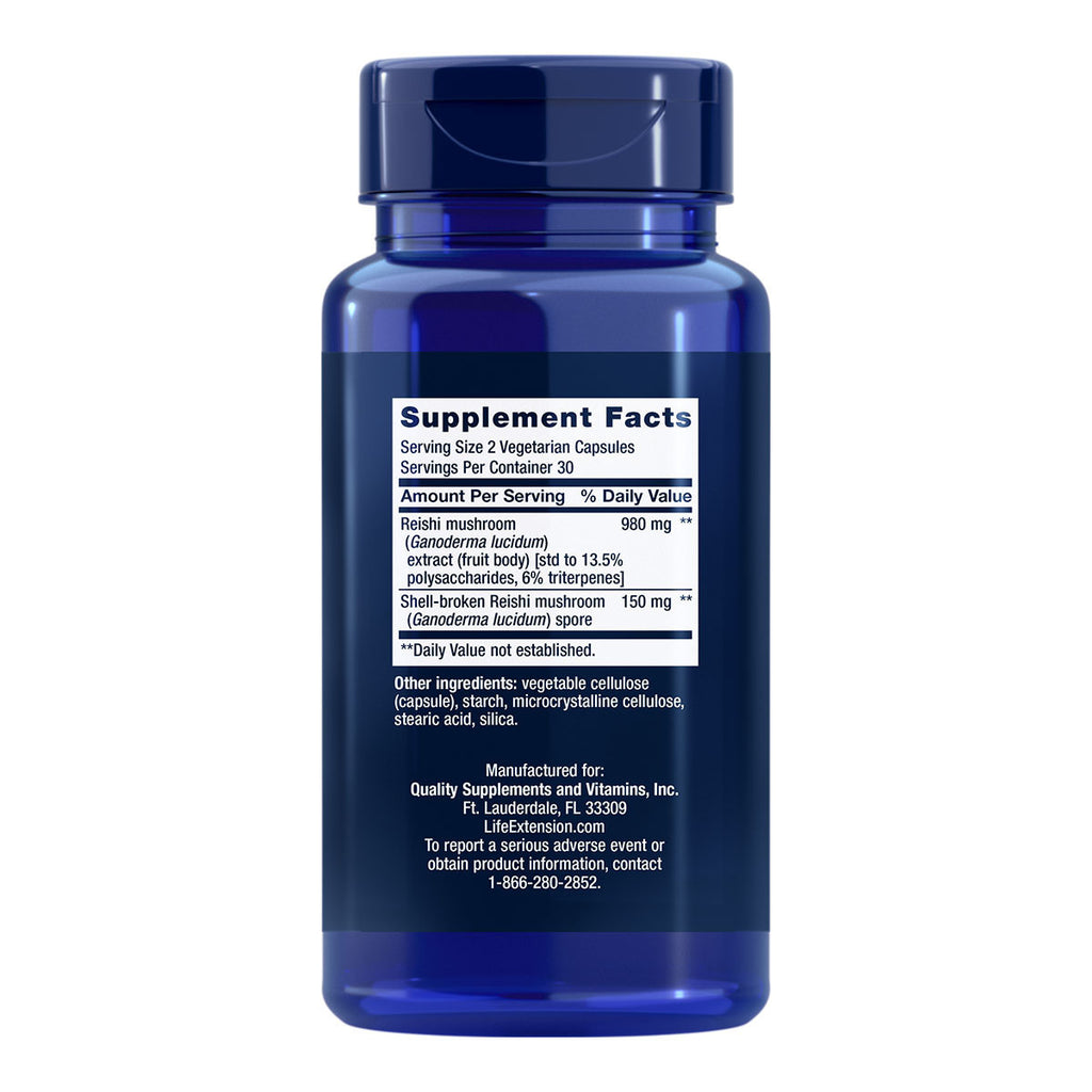 Life Extension Reishi Extract Mushroom Complex_2