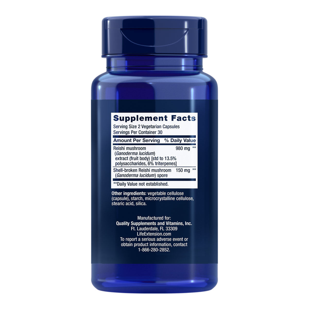 Life Extension Reishi Extract Mushroom Complex_2