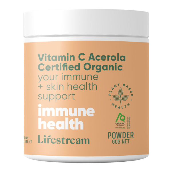 Vitamin C Acerola Certified Organic Powder