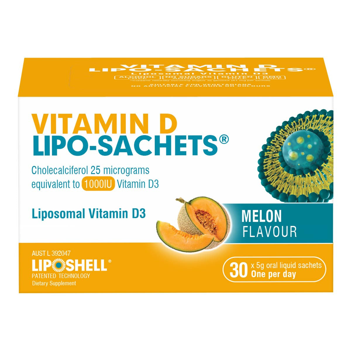 Lipo-Sachets Vitamin D Lipo-Sachets 1000IU _1