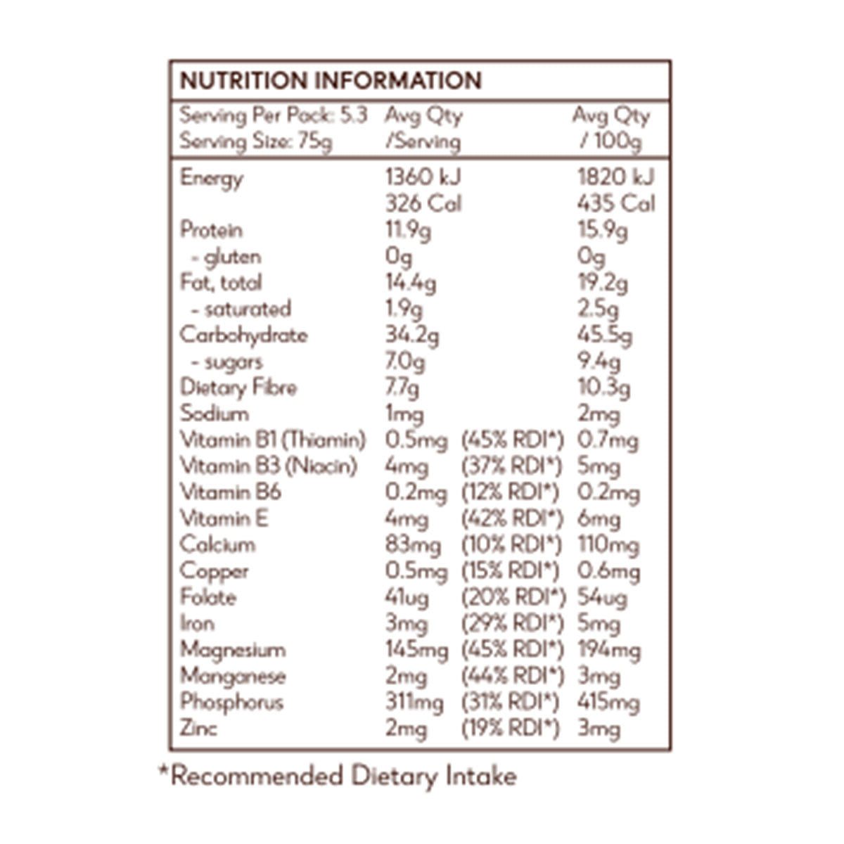 Little Bird Organics Everything Oats - Chocolate Hemp and Hazelnut_2