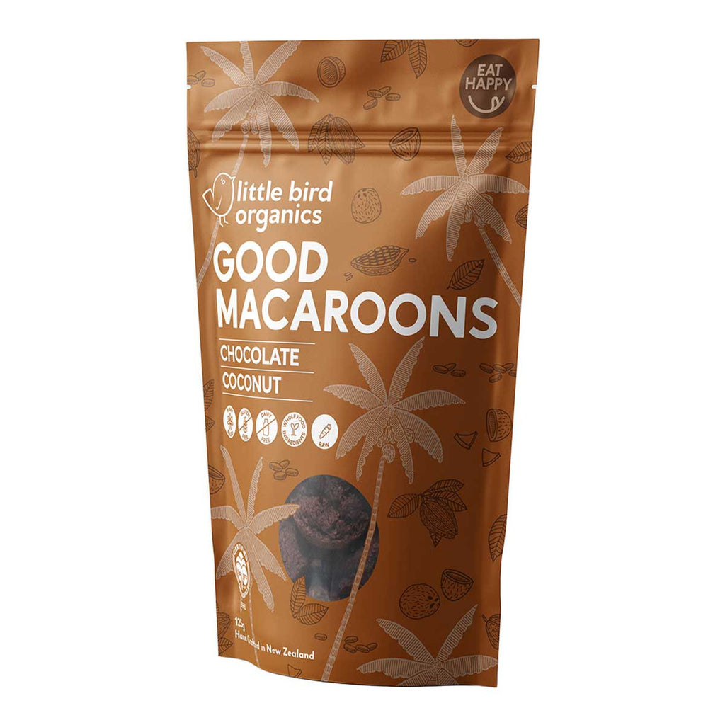 Little Bird Organics Good Macaroons - Chocolate and Coconut_1
