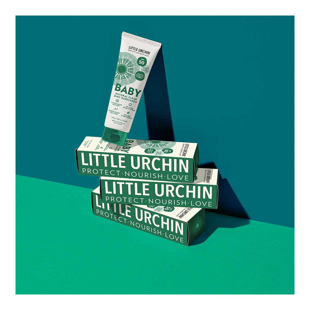 Little Urchin Baby Natural Clear Zinc Sunscreen SPF 50 _5