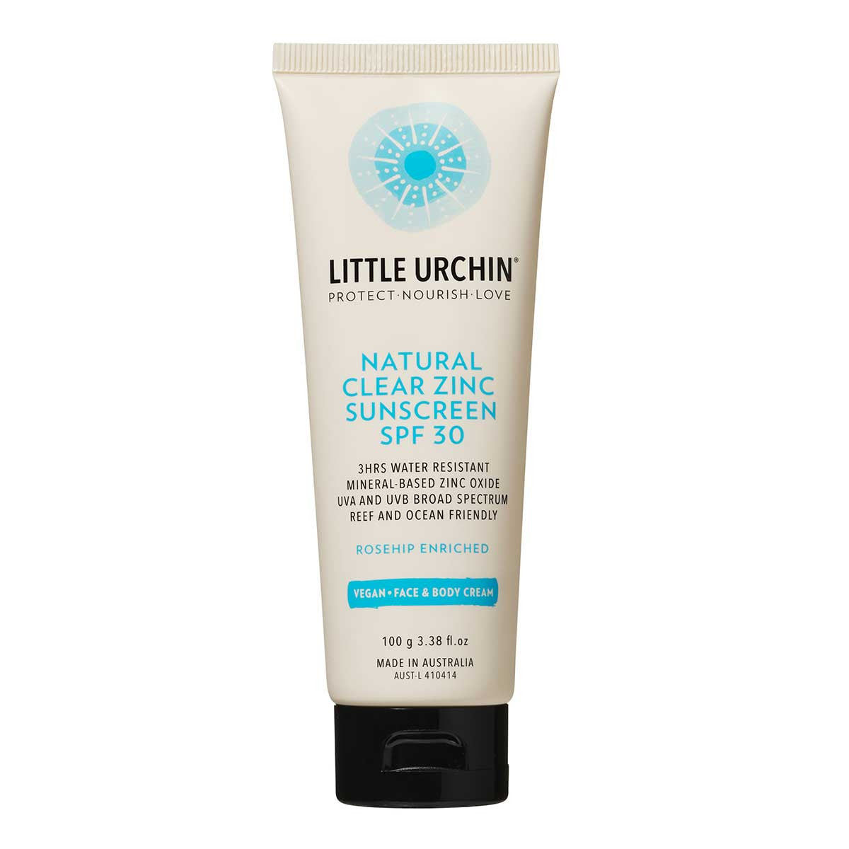 Little Urchin Natural Clear Zinc Sunscreen SPF 30 _2