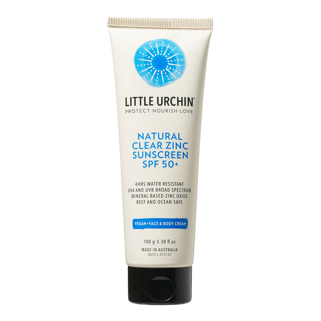 Little Urchin Natural Clear Zinc Sunscreen SPF 50_1