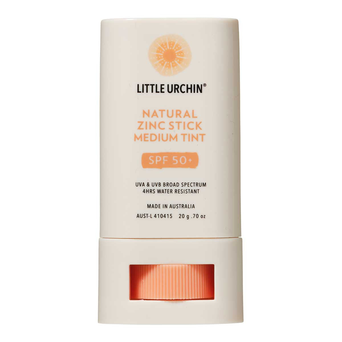 Little Urchin Natural Zinc Stick Medium Tint SPF 50+ _1