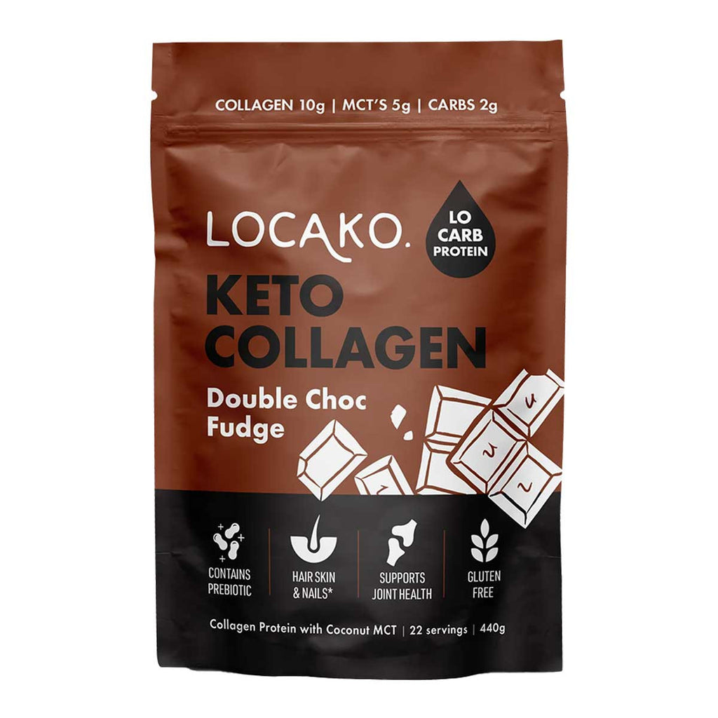 Locako Collagen Double Choc Fudge - Keto _1