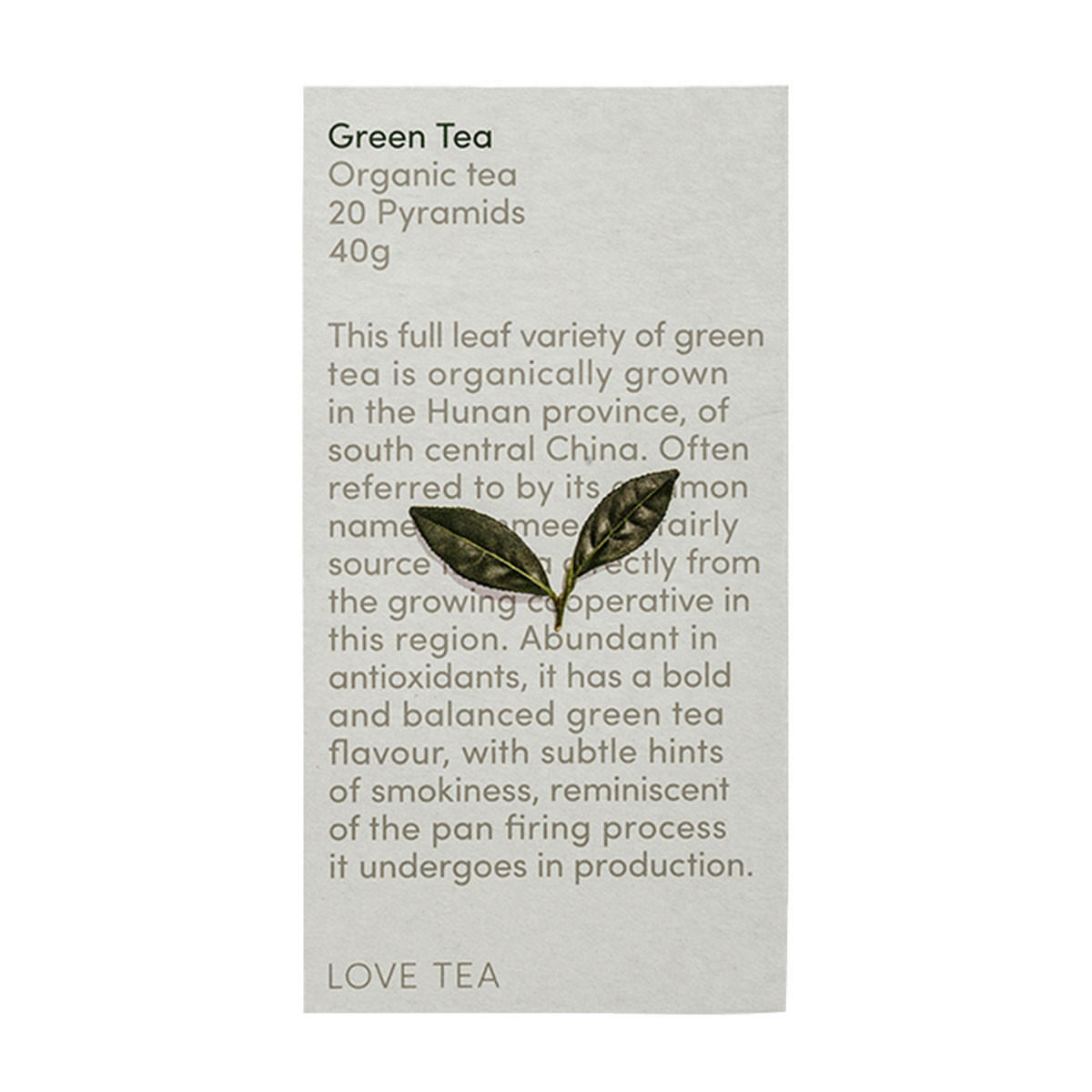 Love Tea Green Organic Tea_1