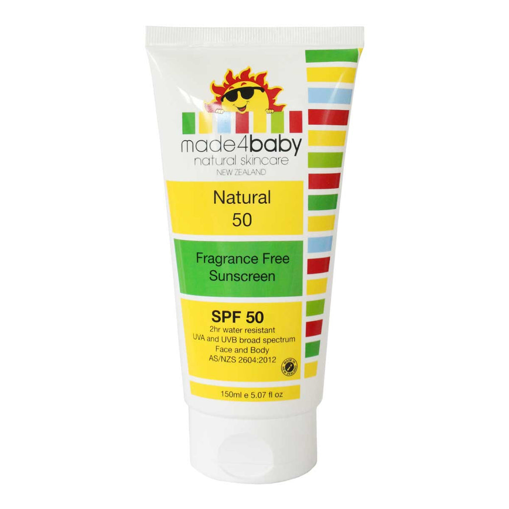 made4baby Natural Fragrance Free Sunscreen SPF 50+ _1