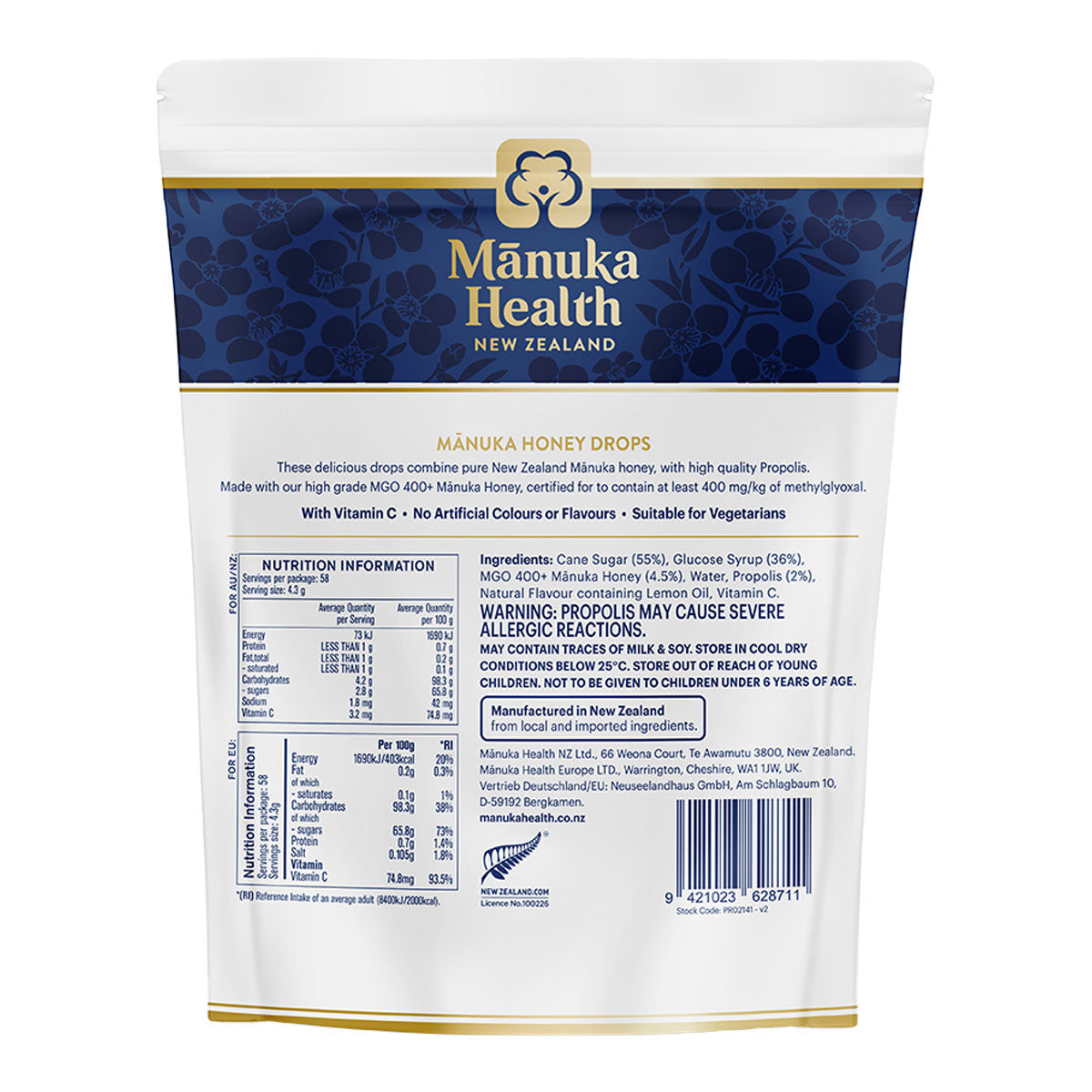 Manuka Health Manuka Honey Drops - Propolis _4